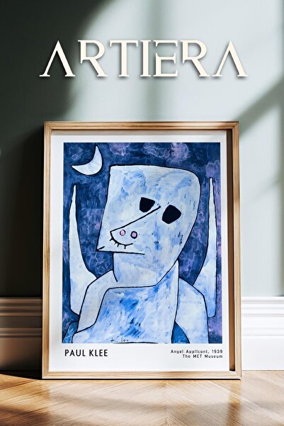 HİGUERA Paul Klee (1879-1940) Angel Island 1939 Ακουαρέλα Ζωγραφική τοίχου με...