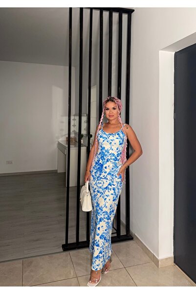 by SLA boutique Rochie Mykonos mediterană cu crapatura