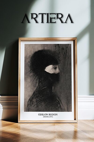 HİGUERA Odilon Redon Διάσημος ζωγράφος Ninja Vintage Ιαπωνική ζωγραφική τοίχο...