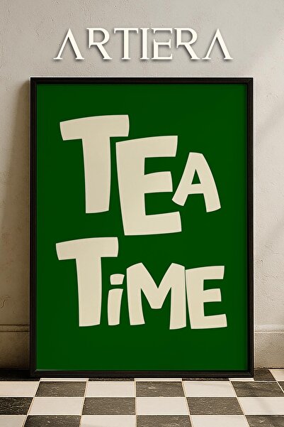 HİGUERA Τυπογραφία Μοντέρνα Μεσογειακή Ιταλική Ζωγραφική Κουζίνας με Ξύλινο Π...