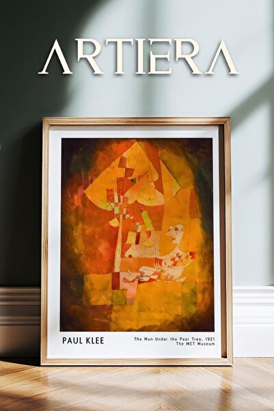HİGUERA Paul Klee (1879-1940) Άνθρωπος κάτω από το ξύλο αχλαδιού 1921 Ακουαρέ...
