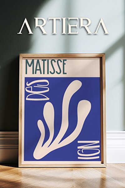 HİGUERA Matisse Paper Cuttings Abstract Series Cobalt Blue Branches Ζωγραφική...