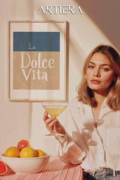 HİGUERA Dolce Vita Μοντέρνο Μεσογειακό Ιταλικό Στιλ Τραπέζι Κουζίνας με Ξύλιν...