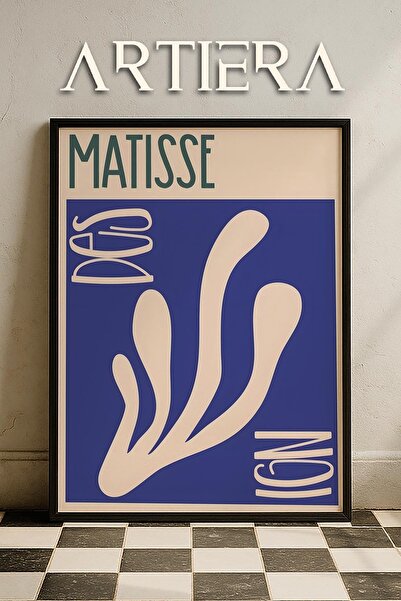 HİGUERA Matisse Paper Cuttings Abstract Series Cobalt Blue Branches Ζωγραφική...