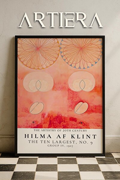 HİGUERA Hilma af Klint 1862-1944 Μοντέρνα Αφηρημένη Επιστημονική Τέχνη Πίνακα...