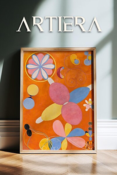 HİGUERA Hilma af Klint 1862-1944 Μοντέρνα Αφηρημένη Επιστημονική Τέχνη Πίνακα...