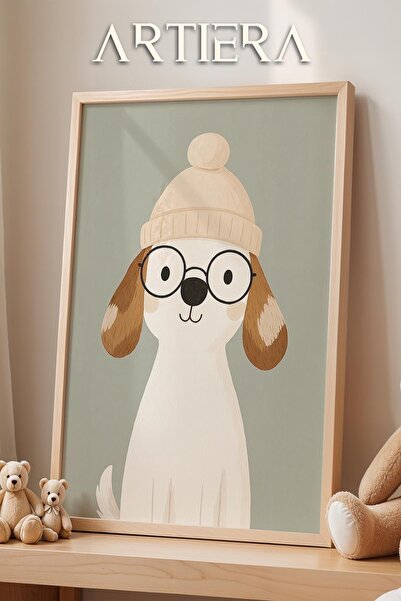 HİGUERA Χαριτωμένο μπερέ σκυλί με θέμα το ζωάκι Διακόσμηση παιδικού δωματίου ...