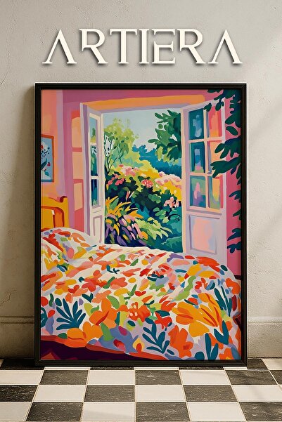 HİGUERA Henri Matisse (1869-1954) Εμπνευσμένη ελαιογραφία σε στυλ μοντέρνας φ...