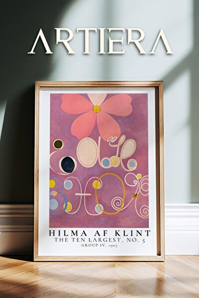 HİGUERA Hilma af Klint 1862-1944 Μοντέρνα Αφηρημένη Επιστημονική Τέχνη Πίνακα...