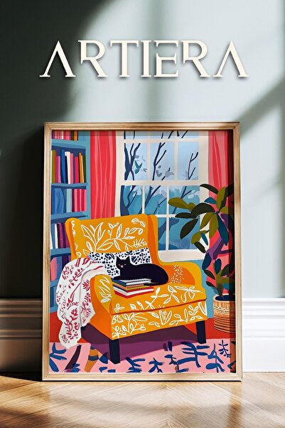 HİGUERA Henri Matisse (1869-1954) Εμπνευσμένη ελαιογραφία σε στυλ μοντέρνας φ...