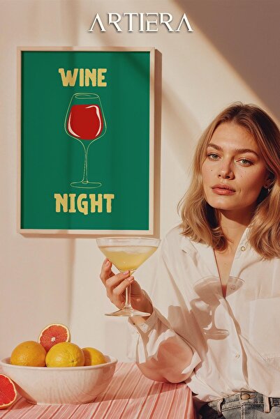 HİGUERA Τυπογραφία Μοντέρνα Μεσογειακή Ιταλική Ζωγραφική Κουζίνας με Ξύλινο Π...