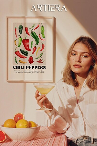 HİGUERA Λαχανικά - Μοντέρνο μεσογειακό ιταλικό στυλ Ξύλινο Πίνακας Κουζίνας, ...