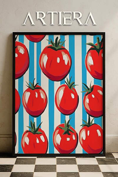 HİGUERA Λαχανικά - Μεσογειακό ιταλικό στυλ Ξύλινο Πίνακας Κουζίνας, Διακόσμησ...