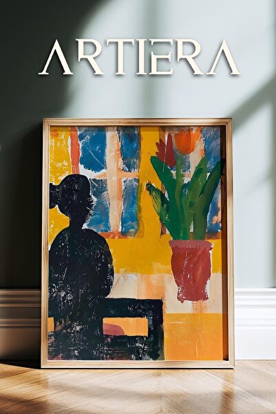 HİGUERA Henri Matisse (1869-1954) Εμπνευσμένη ελαιογραφία σε στυλ μοντέρνας φ...