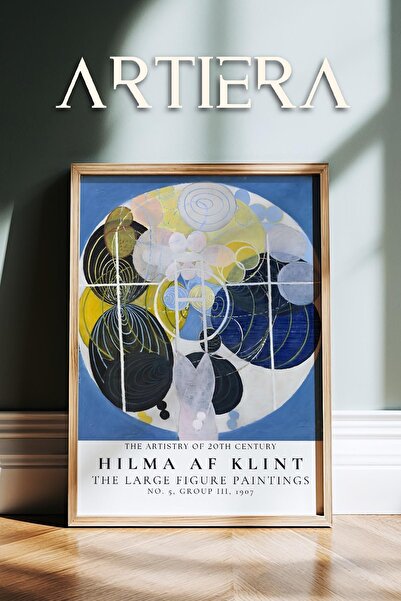 HİGUERA Hilma af Klint 1862-1944 Μοντέρνα Αφηρημένη Επιστημονική Τέχνη Πίνακα...