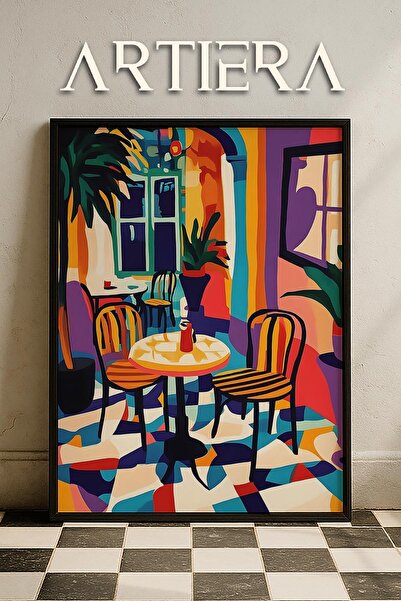 HİGUERA Henri Matisse (1869-1954) Εμπνευσμένη ελαιογραφία σε στυλ μοντέρνας φ...