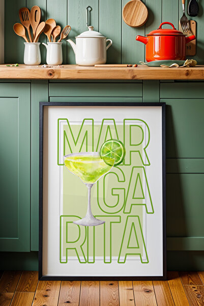 HİGUERA Margarita Spritz Cocktail Bar Ilustrație BAR Tablou de perete de bucă...