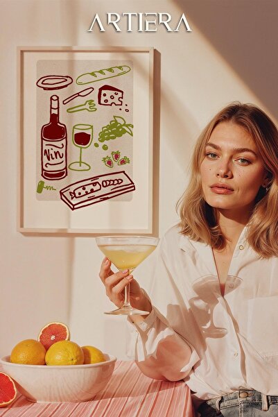 HİGUERA Μοντέρνα Τραπεζαρία - Τραπέζι κουζίνας με ξύλινο πλαίσιο μεσογειακού ...