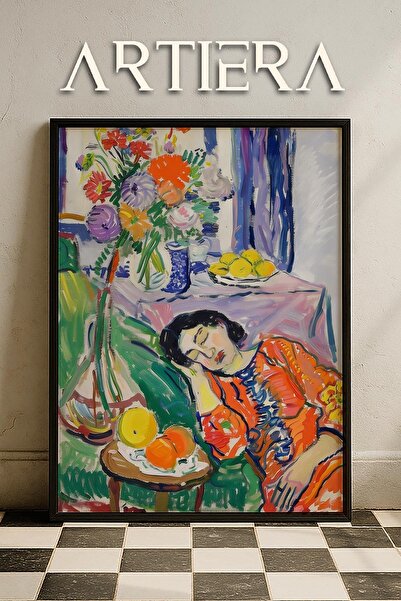 HİGUERA Henri Matisse (1869-1954) Εμπνευσμένη ελαιογραφία σε στυλ μοντέρνας φ...