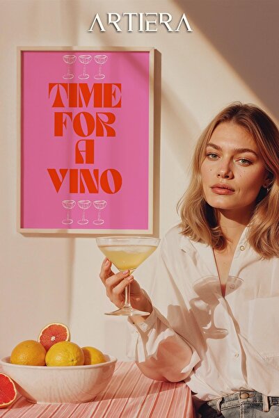 HİGUERA Τυπογραφία Μοντέρνα Μεσογειακή Ιταλική Ζωγραφική Κουζίνας με Ξύλινο Π...