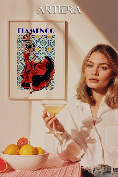 HİGUERA Μοντέρνα μεσογειακή ισπανική κουλτούρα ζωγραφική κουζίνας με ξύλινο π...