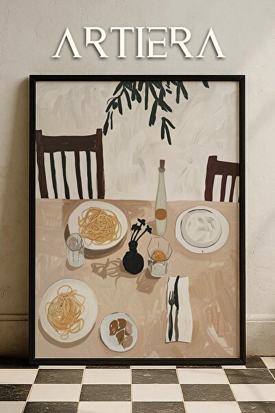 HİGUERA Μοντέρνα Τραπεζαρία - Τραπέζι κουζίνας με ξύλινο πλαίσιο μεσογειακού ...