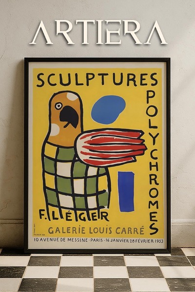 HİGUERA Fernand Leger 1881 - 1955 Μοντέρνος και Μοντέρνος Αφηρημένος Κουμπιστ...