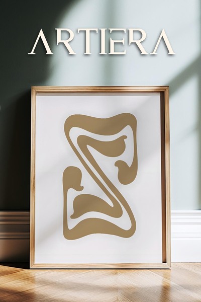 HİGUERA Σειρά Matisse Paper Cuttings Μινιμαλιστικό Abstract Leaf Dance Ζωγραφ...