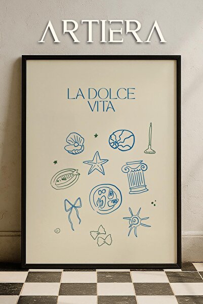 HİGUERA Dolce Vita Μοντέρνο Μεσογειακό Ιταλικό Στιλ Τραπέζι Κουζίνας με Ξύλιν...