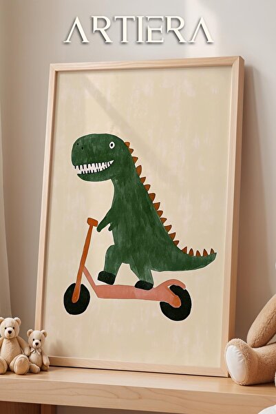 HİGUERA Διακόσμηση παιδικού δωματίου με θέμα το σκούτερ με κρέμα με θέμα τον ...