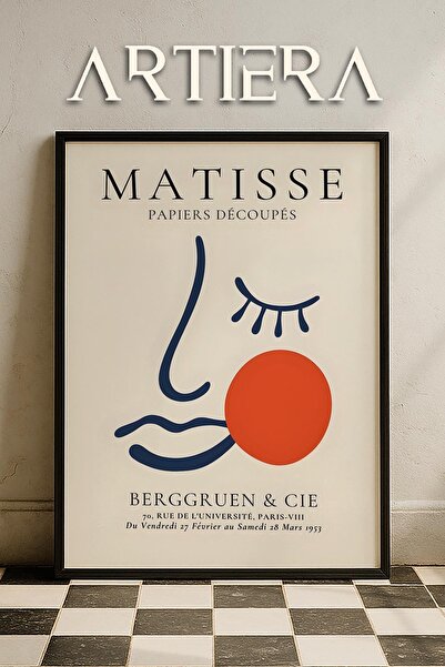 HİGUERA Σειρά Matisse Paper Cuttings Picasso Abstract Γυναικεία Σιλουέτα Ζωγρ...