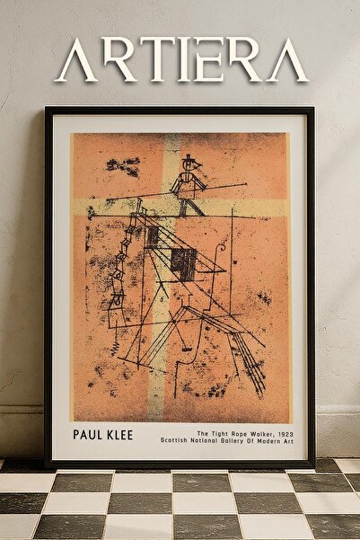 HİGUERA Paul Klee (1879-1940) Σχεδιαστής σχοινιού 1923 Ακουαρέλα Ζωγραφική το...
