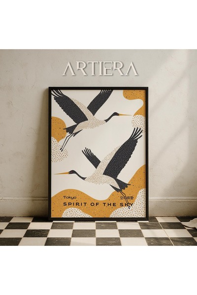 HİGUERA Artiera Premium Modern Japandi Art Special Series Ζωγραφική τοίχου με...