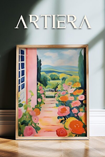 HİGUERA Henri Matisse (1869-1954) Εμπνευσμένη ελαιογραφία σε στυλ μοντέρνας φ...