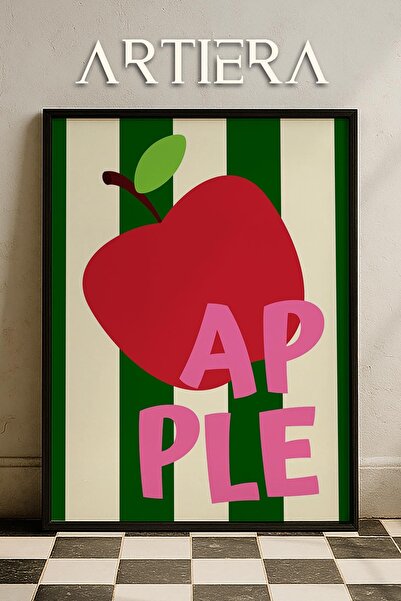 HİGUERA Τυπογραφία Μοντέρνα Μεσογειακή Ιταλική Ζωγραφική Κουζίνας με Ξύλινο Π...