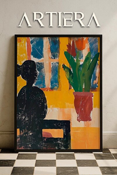 HİGUERA Henri Matisse (1869-1954) Εμπνευσμένη ελαιογραφία σε στυλ μοντέρνας φ...