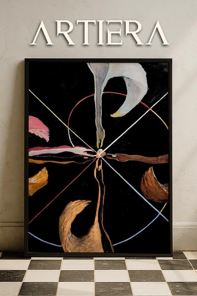 HİGUERA Hilma af Klint 1862-1944 Μοντέρνα Αφηρημένη Επιστημονική Τέχνη Πίνακα...