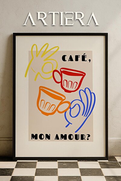 HİGUERA Καφέ - Μοντέρνο μεσογειακό ιταλικό στυλ Ξύλινο τραπέζι κουζίνας, Διακ...