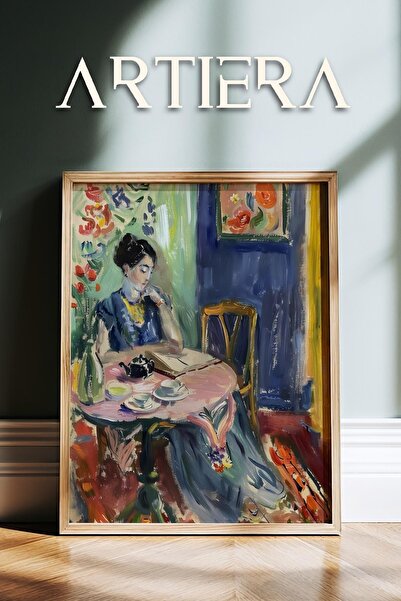 HİGUERA Henri Matisse (1869-1954) Εμπνευσμένη ελαιογραφία σε στυλ μοντέρνας φ...