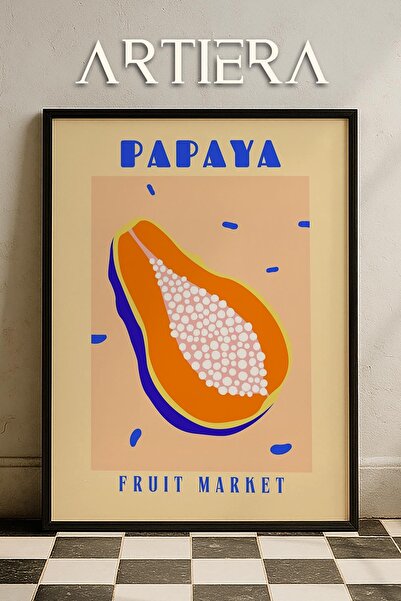 HİGUERA Fruits - Μοντέρνο μεσογειακό ιταλικό στυλ Ξύλινο τραπέζι κουζίνας, Δι...