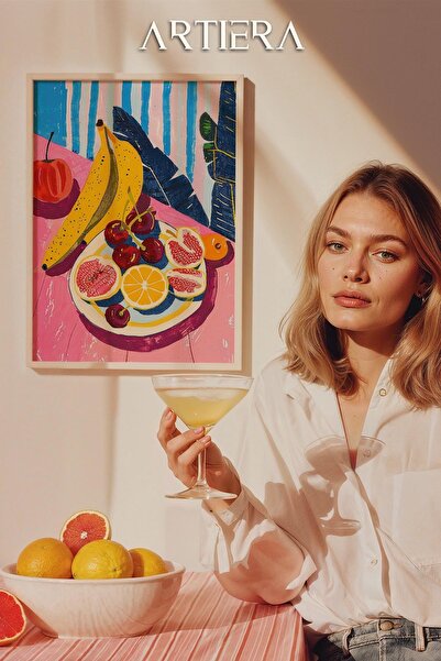 HİGUERA Fruits - Μεσογειακό ιταλικό στυλ Ξύλινο Πίνακας Κουζίνας, Διακόσμηση ...