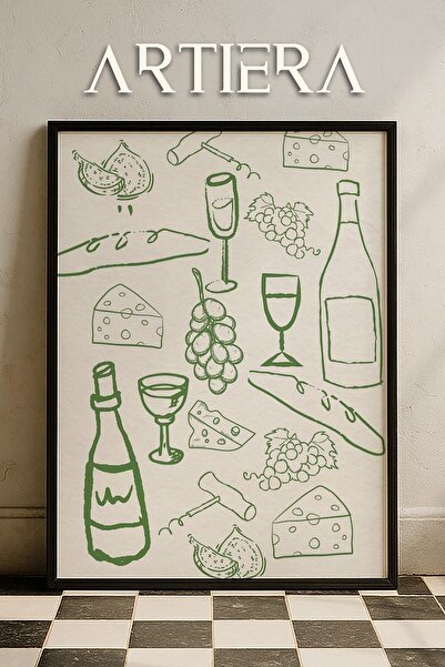 HİGUERA Κοκτέιλ Μοντέρνο Μεσογειακό Ιταλικό Στιλ Τραπέζι κουζίνας με ξύλινο π...