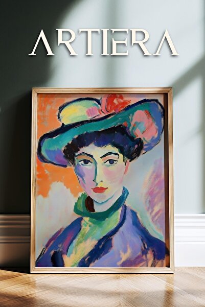 HİGUERA Henri Matisse (1869-1954) Εμπνευσμένη ελαιογραφία σε στυλ μοντέρνας φ...