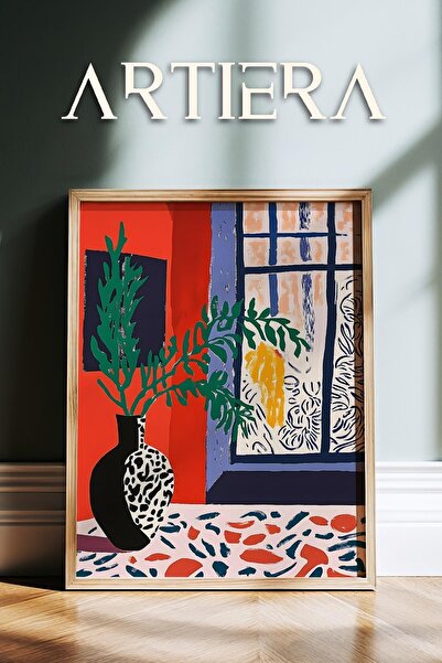 HİGUERA Henri Matisse (1869-1954) Εμπνευσμένη ελαιογραφία σε στυλ μοντέρνας φ...