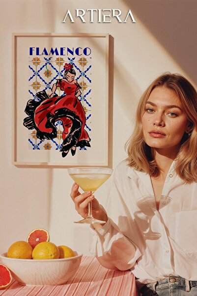 HİGUERA Μοντέρνα μεσογειακή ισπανική κουλτούρα ζωγραφική κουζίνας με ξύλινο π...