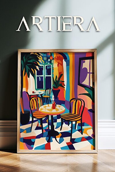 HİGUERA Henri Matisse (1869-1954) Εμπνευσμένη ελαιογραφία σε στυλ μοντέρνας ε...