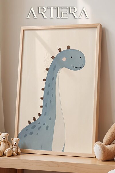 HİGUERA Χαριτωμένος δεινόσαυρος αγοράκι Διακόσμηση παιδικού δωματίου Ζωγραφικ...