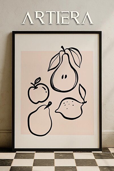 HİGUERA Fruits - Μοντέρνο μεσογειακό ιταλικό στυλ Ξύλινο τραπέζι κουζίνας, Δι...