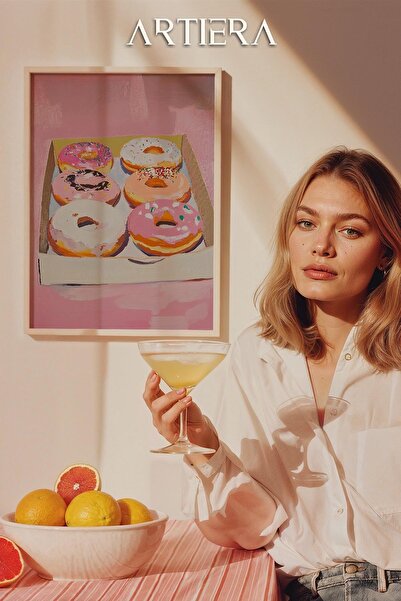 HİGUERA Ντόνατ - Μοντέρνο μεσογειακό ιταλικό στυλ Ξύλινο τραπέζι κουζίνας με ...