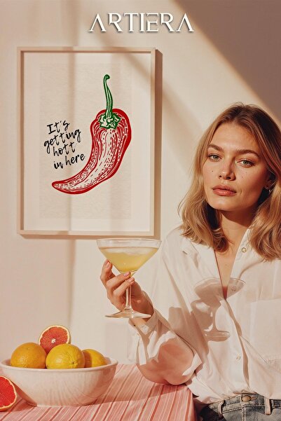 HİGUERA Λαχανικά - Μοντέρνο μεσογειακό ιταλικό στυλ Ξύλινο Πίνακας Κουζίνας, ...